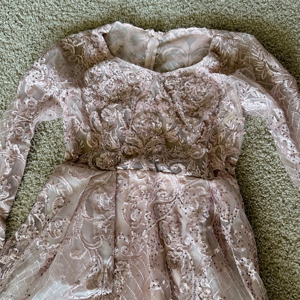 Beautiful beaded gown